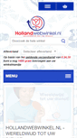 Mobile Screenshot of hollandwebwinkel.nl